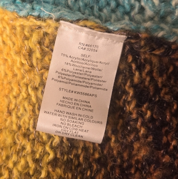 Greylin For Anthropologie Natalia Fringed Cardigan Size 2X - Picture 11 of 12